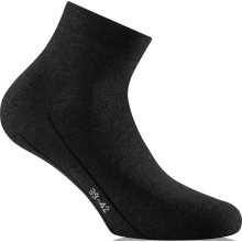 Rohner Day Sock Sneaker Basic Plus black - 3 pairs